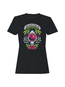 Sharkside of Paradise Design Women's T-shirt