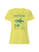 White Shark Anatomy and Habitat Women's T-shirt