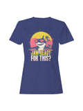 Jawsome Sunset Shark Vibes Women's T-shirt