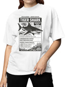 Tiger Shark: Serrated Teeth & Conservation Women's T-shirt