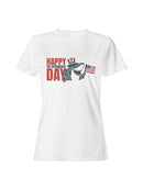 Happy Fin-dependence Day Design Women's T-shirt