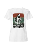 Great White Shark Splashing Sea Women's T-shirt