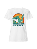 Cool Shark Sunset Attitude Women's T-shirt