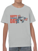 Happy Fin-dependence Day Design Youth's T-shirt