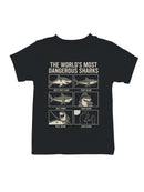 The World's Most Dangerous Sharks Youth's T-shirt