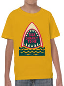 Talk Sharky to Me Graphic Youth's T-shirt