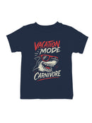 Vacation Mode Carnivore Shark Youth's T-shirt