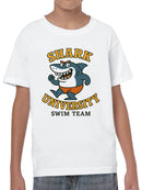 Shark University Swim Team Design Youth's T-shirt