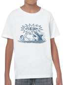 Let's Be Chums Shark Humor Youth's T-shirt