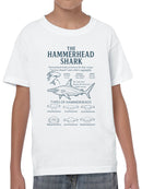 Hammerhead Shark Types and Traits Youth's T-shirt