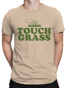 Touch Grass Outdoor Therapy Design Men's T-shirt