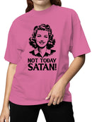 Retro Guitar Hipster Skeleton Women's T-shirt