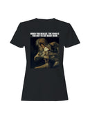 Hot Food Horror Realization Meme Women's T-shirt