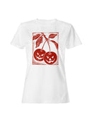 Jack-O'-Lantern Cherry  Women's T-shirt
