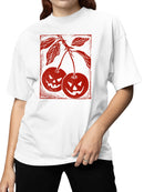 Jack-O'-Lantern Cherry  Women's T-shirt