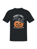 Spooky Vibes Halloween Pumpkin Men's T-shirt