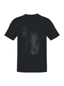 Grunge Spirit Haunting Face Art Men's T-shirt