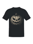 Sinister Pumpkin Grin Men's T-shirt