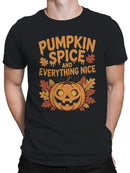 Pumpkin Spice Autumn Vibes Men's T-shirt