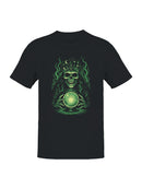 Mystic Skull Crystal Ball Vision Men's T-shirt