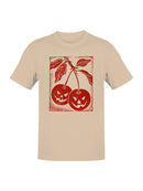 Jack-O'-Lantern Cherry  Men's T-shirt