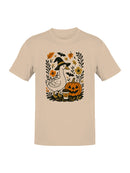 Witchy Goose and Pumpkin Spice Vibes Men's T-shirt