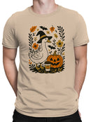 Witchy Goose and Pumpkin Spice Vibes Men's T-shirt