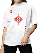 Intricate Ace of Diamonds Art Women's T-shirt