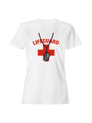Lifeguard Whistle Emblem Women's T-shirt