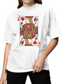 Jack of Hearts Playing Card Art Women's T-shirt