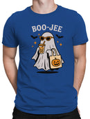 Boo-Jee Ghost with Boba Drink Men's T-shirt