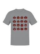 Pumpkin Faces Collection: Creepy to Cute Men's T-shirt