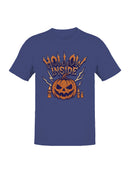 Spooky Pumpkin Hollow Inside Men's T-shirt