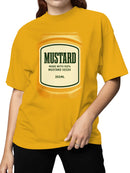 Gourmet Mustard Label Women's T-shirt