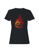 Fiery Pumpkin Inferno Women's T-shirt