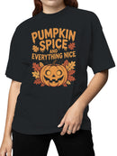 Pumpkin Spice Autumn Vibes Women's T-shirt