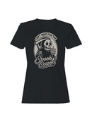 Spooky Season Anticipation with Grim Women's T-shirt