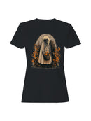 Ghostly Harvest in Autumn Glow Women's T-shirt