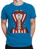Patriotic Tuxedo Men's T-shirt