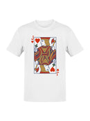 Jack of Hearts Playing Card Art Men's T-shirt