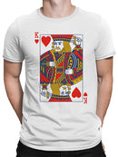 King of Hearts Vibrant Men's T-shirt