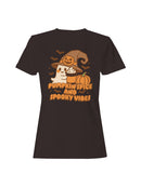 Pumpkin Spice and Spooky Vibes Women's T-shirt
