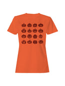 Pumpkin Faces Collection: Creepy to Cute Women's T-shirt