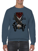 Cowboy Bandit Bullet Men's Sweatshirt