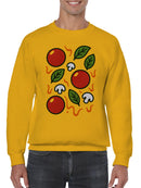 Tomato and Herb Culinary Delight Men's Sweatshirt