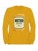 Gourmet Mustard Label Men's Sweatshirt