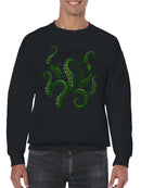 Sinister Sea Monster Tentacles Men's Sweatshirt