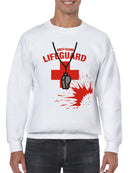 Amity Island Lifeguard Men's Sweatshirt
