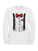 Skeleton Formal Attire Men's Sweatshirt