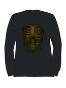 Fungal Ribcage Art Design Women's Sweatshirt